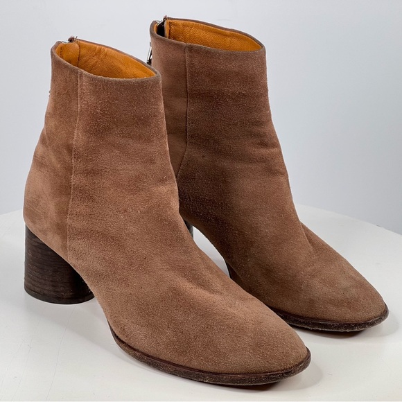 Rag & Bone Fleur Suede Ankle Boot Bootie Brown Boho Bohemian Fall Leather 6.5 - Picture 8 of 16